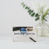 Accountant-visitekaartjes Visitekaartje (Staand voorkant)