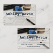 Accountant-visitekaartjes Visitekaartje (Voorkant / Achterkant)