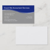 Accountant-Visitekaartjes Visitekaartje (Voorkant / Achterkant)