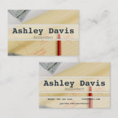 Accountant-visitekaartjes Visitekaartje (Voorkant / Achterkant)