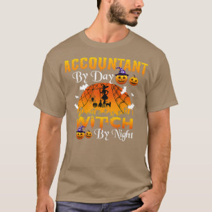 accountant voor dag-getuige door nachtaccountants t-shirt