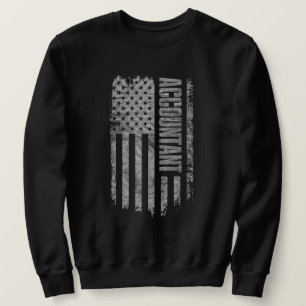 Accountant VS-vlag bedrukt ontwerp Trui