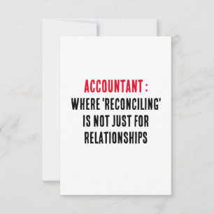 Accountant Waar 'afstemmen' niet alleen voor is Bedankkaart
