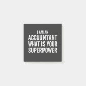 accountant What is your Superpower Post-it® Notes (Voorkant)