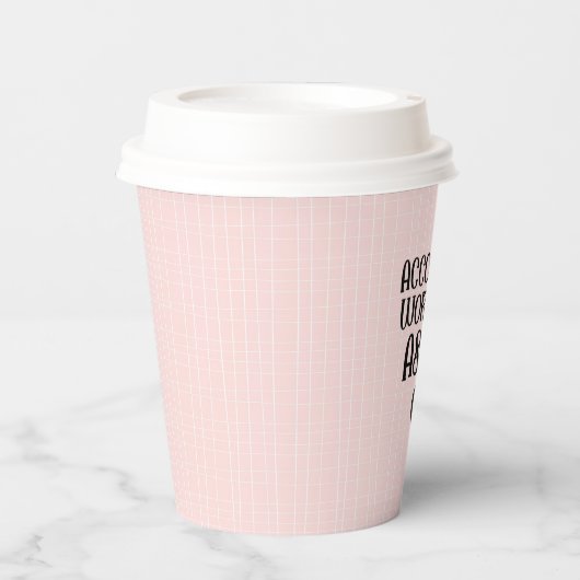 Accountant Work Their Assets Off Papieren Bekers (Voorkant)