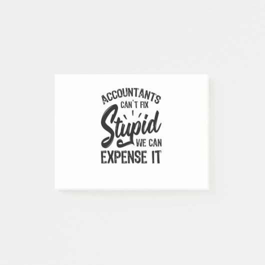 Accountants Can Expense It Post-it® Notes (Voorkant)