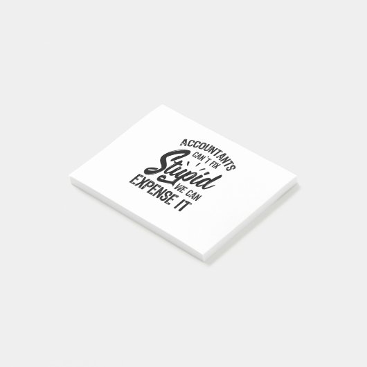 Accountants Can Expense It Post-it® Notes (Schuin)