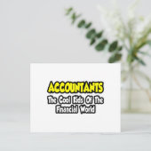 Accountants...Cool Kind van de financiële wereld Briefkaart (Staand voorkant)
