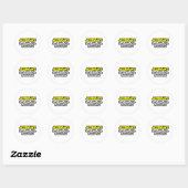 Accountants...Cool Kind van de financiële wereld Ronde Sticker (Vel)