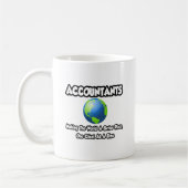 Accountants... De wereld verbeteren Koffiemok (Links)