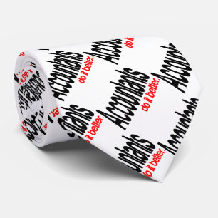 Accountants doen het beter stropdas