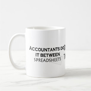 Accountants doen het! koffiemok
