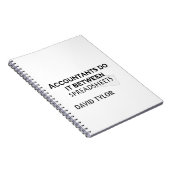 Accountants doen het! notitieboek (Rechterzijde)