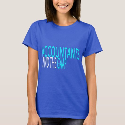 Accountants, GAAP T-shirt (Voorkant)