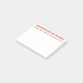 Accountants kunnen de Post-it® notes van de wereld (Schuin)