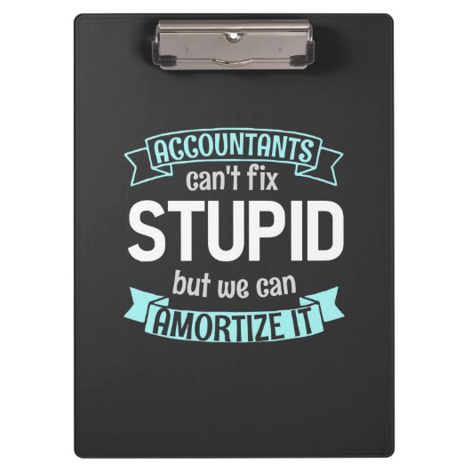 Accountants kunnen het klembord (Voorkant)