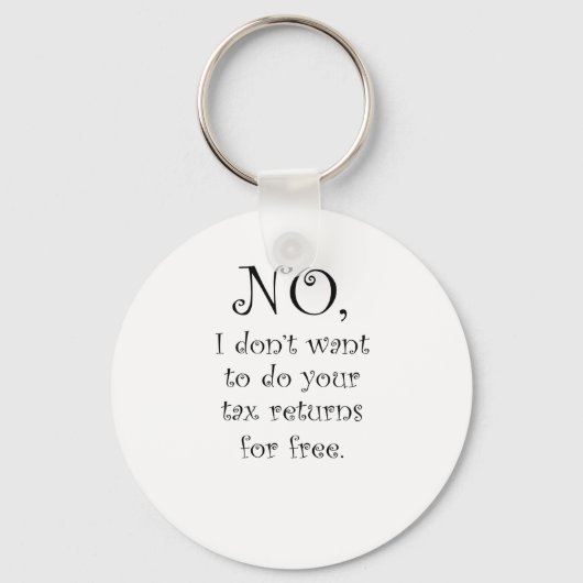 Accountants Sleutelhanger (Voorkant)