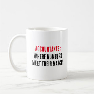 Accountants: Waar getallen overeenkomen Koffiemok