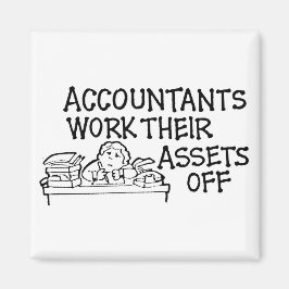 Accountants werken hun activa van Magnet