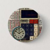 accountantscalculator voor financiële adviseurs va ronde button 5,7 cm (Voorkant)