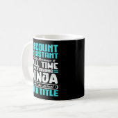 Accountassistent Functietitel Professionele vaardi Koffiemok (Voorkant links)