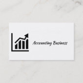 Accounting Bookkeeping  Custom Business  Visitekaartje (Achterkant)