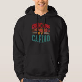 Accounting Crunching Numbers is My Cardio Tax Prep Hoodie (Voorkant)