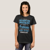 Accounting Specialist T-shirt (Voorkant volledig)