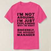 Accountmanager1 T-shirt (Design voorkant)