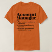 Accountmanager3 T-shirt (Design voorkant)