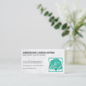 Accountmanager | Financiering | Bomen-Logo Afsprakenkaartje (Staand voorkant)