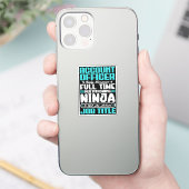 Accountmanager Functie Beroepsvaardigheden Sticker (Telefoon)