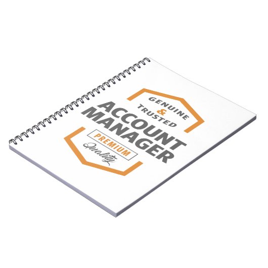 Accountmanager Notitieboek (Linkerzijde)