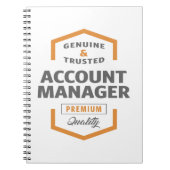 Accountmanager Notitieboek (Voorkant)