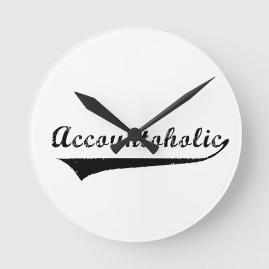 Accountoholic Ronde Klok (Voorkant)