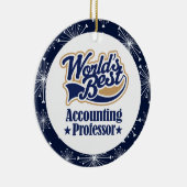 Accountprofessor Gift Ornament (Rechts)