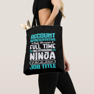 Accountvertegenwoordiger Functie Beroepsvaardighed Tote Bag