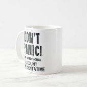 Accountvertegenwoordiger Koffiemok (Voorkant links)