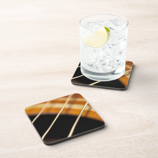 Accoustic Guitar Strings in Motion Onderzetter (Rechterzijde)