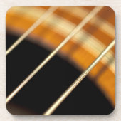 Accoustic Guitar Strings in Motion Onderzetter (Voorkant)