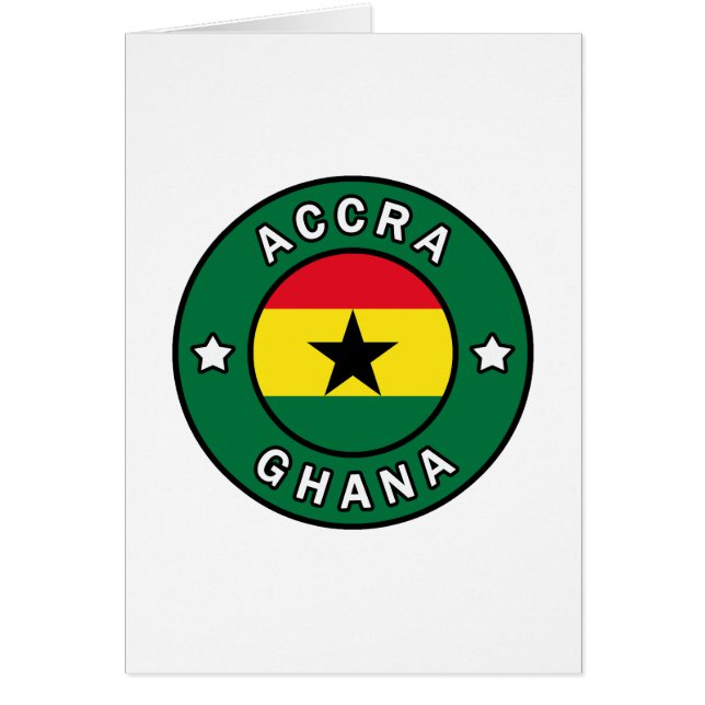 Accra Ghana (Voorkant)