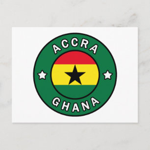 Accra Ghana Briefkaart