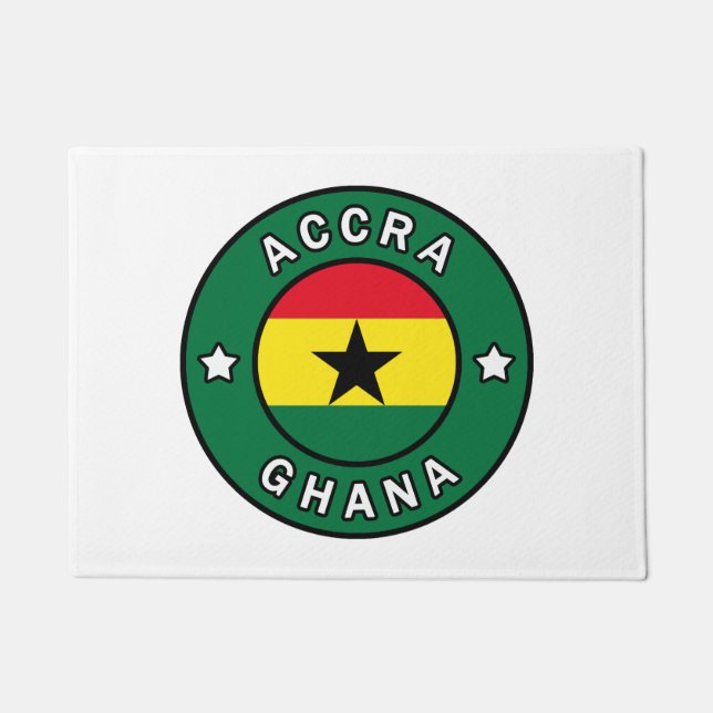 Accra Ghana Deurmat (Voorkant)