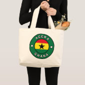 Accra Ghana Grote Tote Bag (Voorkant (product))