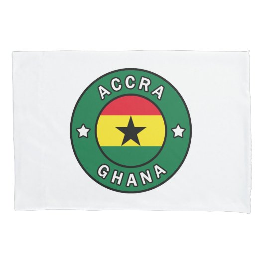 Accra Ghana Kussensloop (Voorkant)