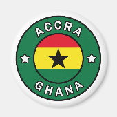 Accra Ghana Magneet (Voorkant)