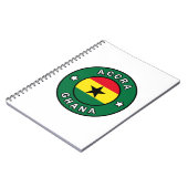 Accra Ghana Notitieboek (Linkerzijde)