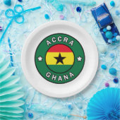 Accra Ghana Papieren Bordje (Feest)