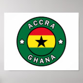 Accra Ghana Poster (Voorkant)