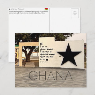 Accra, Ghana Reisansichtkaart Briefkaart